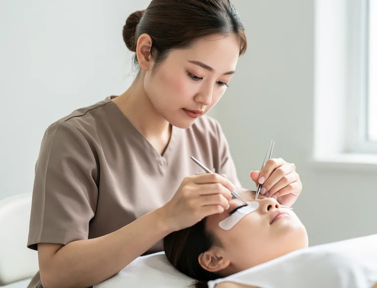 속눈썹 연장 서비스 지역: 익산시